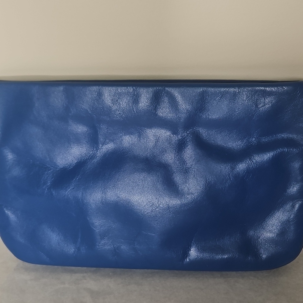 ANNE Klein Clutch Bag By Calderon Blue EUC 6.5 x 12 - Picture 2 of 9